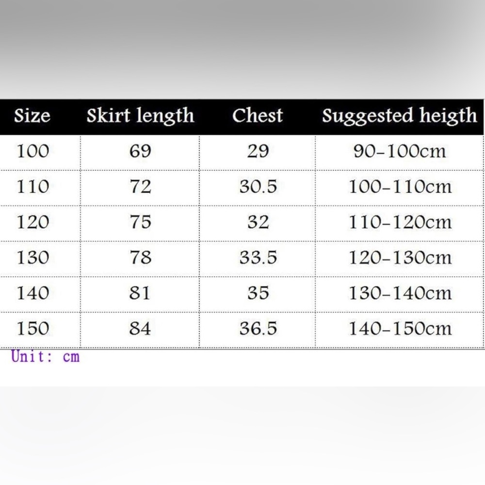 NWOT Mirabel Costume Dress Size 130 (6-7 years) - Picture 3 of 3